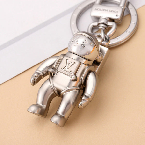 L...V ASTRONAUT KEYCHAIN CHARM